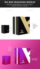 Download Big Box Packaging Mockup Packaging Mockup Box Packaging Box Packaging Design