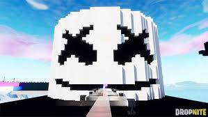 Edm dj marshmello, here signing autographs at a fortnite event, helped bring the world's most popular game one step. Marshmello Alone Full Fortnite Creative Map Codes Dropnite Com
