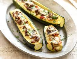 We brown some italian sausage, onions, garlic, and some. Sausage And Egg Zucchini Boats