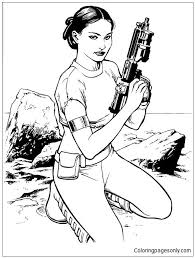 Keep your kids busy doing something fun and creative by printing out free coloring pages. Princess Leia From Star Wars 2 Coloring Pages Cartoons Coloring Pages Coloring Pages For Kids And Adults