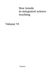 New Trends In Integrated Science Teaching V 6 Unesco Digital Library