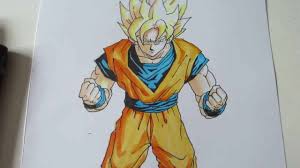 The franchise takes place in a fictional universe. How To Draw Goku Super Saiyan