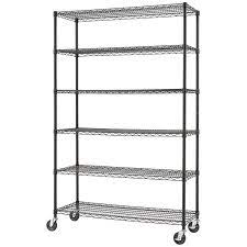 Four hooks are provided to attach. 6 Tier Trinity Nsf Shelving Rack Costco Australia