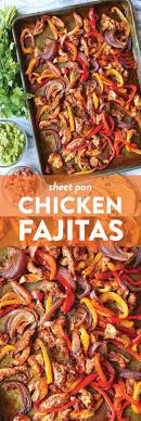 Sheet Pan Chicken Fajitas Recipe In 2021 Sheet Pan Dinners Recipes Sheet Pan Dinners Chicken Fajita Recipe