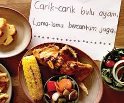 Carik carik bulu ayam akhirnya bercantum juga bina ayat. Nando S Orang Kita Kan Suka Jual Pantun Kita Pon Nak Try Juga Finish The Pantun And Comment Below The Most Creative Pantun Will Get A Chance To Win Vouchers From Us