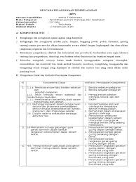 Rencana pelaksanaan pembelajaran (rpp) smp/mts : Rpp Tenis Meja