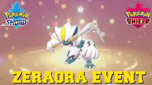 Zeraora Mystery Gift Event Pokemon Sword And Shield How To Get Zeraora Mystery Gift Pokemon Sword And Shield Pokemon Sword