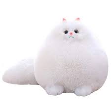Cute Fluffy Persian Cat Soft Plush Toy Persian Cat Plush Animals Pet Toys