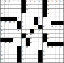 The best free online crossword is brand new, every day. Crossword Puzzle For August 14 2014