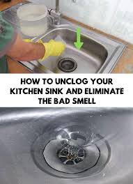 kitchen sink smell