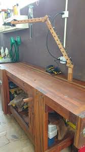 Lampara De Banco De Trabajo In 2020 Workbench Workbench Light Woodworking