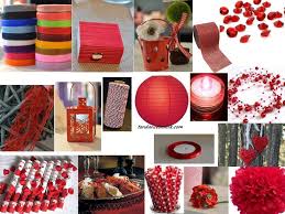 Répertoire de salles de mariage : Mariage Theme Rouge Decoration Et Accessoires Tendance Boutik