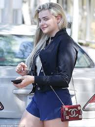 Chloe grace moretz making her first appearance in the amityville horror (2005), the remake of the movie with the same name, is stunning, hot, and sexy. Chloe Grace Moretz Feeling Blue For Pilates Session Daily Mail Online