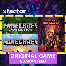 More than just a video game,. Original Minecraft Java Windows 10 Minecraft Dungeons Hero Edition Minecraft Java Mojang Shopee Malaysia