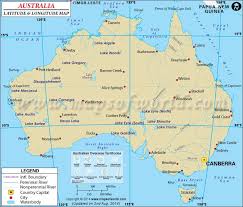 What latitude is the tropic of capricorn? Australia S Latitude And Longitude Are 27 00 S And 133 00 E Respectively And It Has Given It A Particular Type Latitude And Longitude Map Map Australia Map
