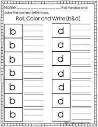 Dyslexia Worksheets Help With B D P And Q Reversals Dyslexia Letter Reversals Alphabet Phonics