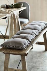 Get set for bench seat cushion at argos. Pom Pom Bench Pad Dining Bench Cushion Bench Cushions Dining Table With Bench