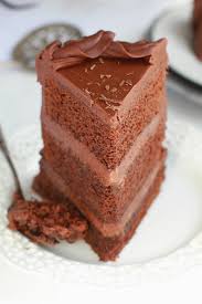 Best Ever Triple Choclate Layer Cake Chocolate Layer Cake Cupcake Cakes Cake