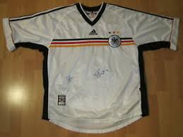 Was ist das neue deutsche trikot zur wm 2018? Adidas Deutschland Trikot Jersey Maglia Camiseta Maillot Wm 1998 Dfb Bierhoff Xl Ebay