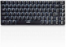 Die stromversorgung für parallele tastaturen und serielle tastaturen wurde in allen fällen durch den angeschlossenen computer bereitgestellt und erfolgte mit über das datenkabel. Ak33 Mechanische Tastatur Blau Schwarz Schalter Real De