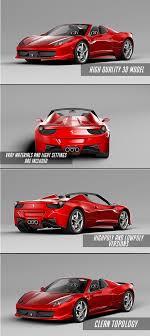 The game starts with a close up of the perfection f 458 and you can use keyboard c to change the and of the car and get inside it. Ferrari 458 Spider By Alexey Korneelov This High Quality 3d Model Of Car C Ferrari 458 Spider File Formats C4d Cinema 4 Ferrari 458 Ferrari C4d Cinema 4d