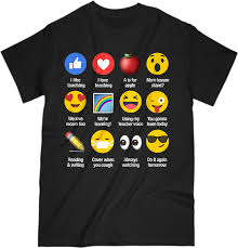 As students study emojis at university test how well you. I Like Love Teaching Emoji Emoticon Sayings T Shirt Full Size Png Download Seekpng