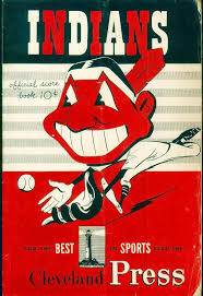 Superior Baseball Stats And News Great Local Ads Condition Very Good Average Wear N Tear Obvi Cleveland Indians Baseball Baseball Art Cleveland Indians Logo