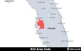 Complete list of us area codes by state. 813 Area Code Location Map Time Zone And Phone Lookup