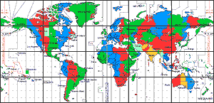 Military Time Zone Chart Of The World