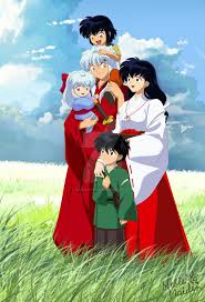 Inuyasha And Kagome Married Kids Google Search Inuyasha Funny Inuyasha Fan Art Inuyasha Cosplay