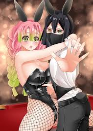 Rule34 - If it exists, there is porn of it  iguro obanai, kanroji mitsuri   5781585