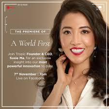 It's almost time! Get ready to unlock your most youthful skin yet when you  join our Founder and CEO, Susie Ma, for the ✨LIVE PREMIERE of our  groundbreaking NEW launch ✨ It's