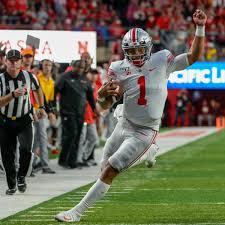 But since the college season ended, he has been picked apart like no other prospect in the nfl ohio state quarterback justin fields is expected to be selected in the first round of the nfl draft thursday. Justin Fields No 5 Ohio State Continue Dominance With 48 7 Romp Over Nebraska Justin Fields Ohio State Buckeyes Football Ohio State
