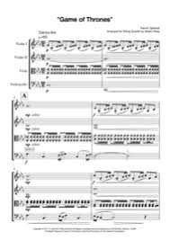 Print and download game of thrones (main theme) sheet music by mark fowler arranged for piano. Martin Wray Game Of Thrones String Quartet Free Sheet Music Download Pdf Free Sheet Music Piano