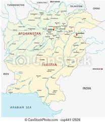Остров норфолк на карте региона: Karta Pakistan Afghanistan Karta Vektor Pakistan Afghanistan Canstock