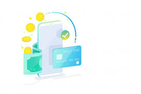 Online Mobile Banking And Internet Banking Isometric Design Concept Cashless Society Security Transaction Via Credit Card In 2020 Isometric Design Mobile Banking Concept Design