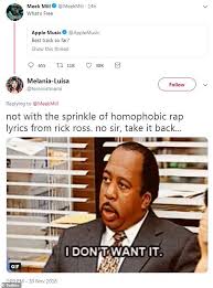 Free is when nobody else could tell us what to be free is when the tv ain't controlling what we see told my niggas i need you through all the fame you know i stay true pray my niggas stay free made a few mistakes but this ain't where i wanna be before i'm judged by. Fans Slam Rick Ross For Using Homophobic Slur In Verse For New Meek Mill Song Daily Mail Online