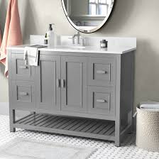 Maybe you would like to learn more about one of these? Wade Logan Hasler 48 Single Bathroom Vanity Set Reviews Wayfair