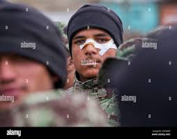 Afghan national army company commander hi-res stock photography and images 