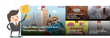 Idn times merupakan perusahaan media digital multi platform yang membuat konten informatif dengan adanya kuis idn times, maka dapat diketahui kebiasaan pengguna dalam suatu hal. Idn Times Surganya Para Millennial Dan Gen Z Agar Tetap Update