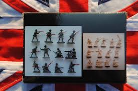 The box contains 52 unpainted figures. Strelets R M131 Australian Dismounted Camel Corps Grootste Modelbouwwinkel Van Europa