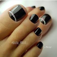 Black toenails are attributed to a variety of causes, some of which resolve on their own. 7 Cool Gel Nail Design Ideas To Copy Workout Plan Pedicure Designs Toenails Cute Toe Nails Toe Nail Color