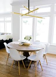 Mid Century Modern Chandelier 6 Lights Lighting Ponz Etsy Eames Dining Rustic Round Table Farmhouse Dining Room