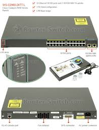 Cisco Switch Comparison Catalyst 2960 Vs 3560 Vs 3750 Vs