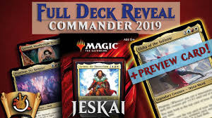 Edh recommendations and strategy content for magic: The Decks Of Commander 2019 Edition Magic The Gathering
