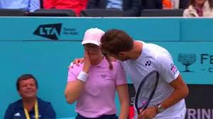 Mahut served up nine aces in the match, and won 10 of his 11 service games. French Tennis Player Reduces Ball Girl To Tears By Smashing Serve Into Her Face Video Rt Sport News