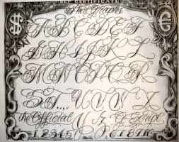 The words 'believe in yourself' are decoratively written and set on a bed of flourishing, languid strokes. Tattoo Flash Alphabet Lettering Cursive Cursive Tattoos Chicano Lettering Tattoo Fonts Cursive