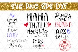 Download Birth Announcement Svg Bundle New Baby Svg Eps Dxf Png By Mulia Designs Thehungryjpeg Com