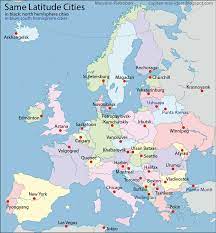 Maybe you would like to learn more about one of these? El Mapa Que Muestra Que Ciudades Se Encuentran En La Misma Latitud Que Las Capitales Europeas