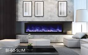 Flames and flame colors on the website may appear differently in real life. Amantii Electric Fireplace Panorama Series Bi 60 Slim The Fireplace Club
